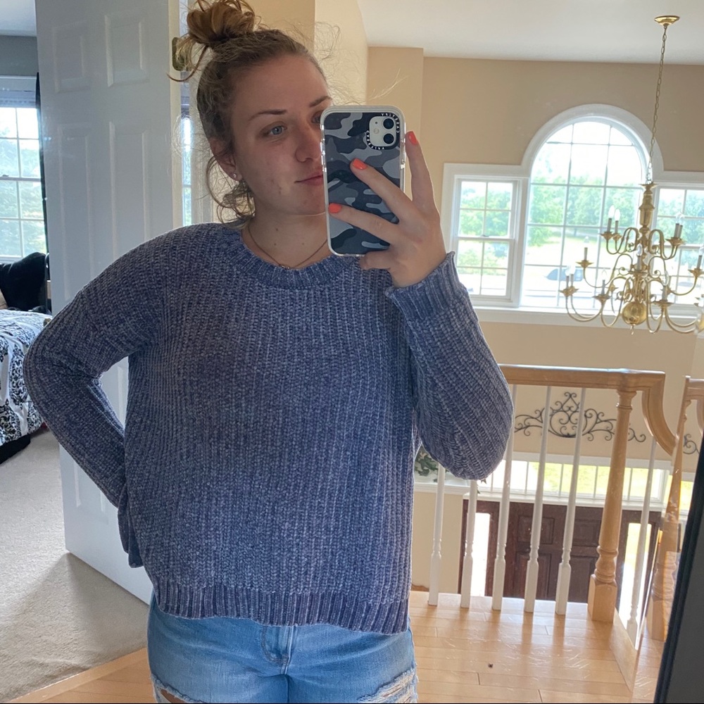 ‼️SOLD‼️Blue sweater from aerie